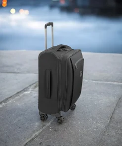 Delsey Montmartre Air Βαλίτσα Καμπίνας Expandable 55cm Black
