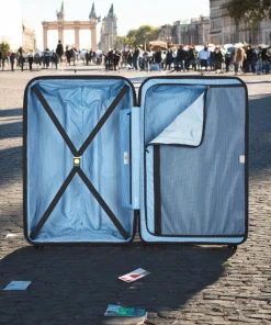 Delsey Lutece SE Βαλίτσα Μεσαία Expandable 69cm Peacock