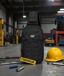Caterpillar Ανδρικό Body Τσαντάκι Στήθους 84932-01 Μαύρο