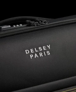 Delsey Brochant Βαλίτσα Καμπίνας Slim 55cm Μαύρη