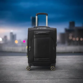 Delsey Wagram Βαλίτσα Καμπίνας Expandable 55cm Black