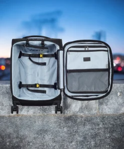 Delsey Wagram Βαλίτσα Καμπίνας Expandable 55cm Black