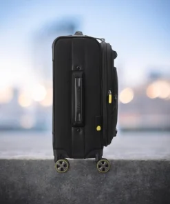 Delsey Wagram Βαλίτσα Καμπίνας Expandable 55cm Black