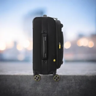 Delsey Wagram Βαλίτσα Καμπίνας Expandable 55cm Black