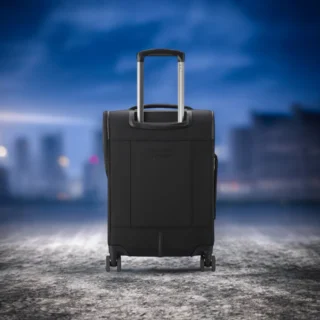 Delsey Wagram Βαλίτσα Καμπίνας Expandable 55cm Black