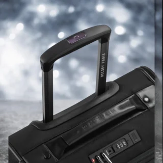 Delsey Wagram Βαλίτσα Καμπίνας Expandable 55cm Black