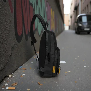 Caterpillar Ανδρικό Body Τσαντάκι Στήθους 84932-01 Μαύρο