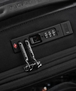 Delsey Wagram Βαλίτσα Καμπίνας Expandable 55cm Black