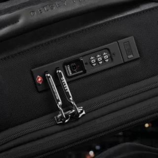 Delsey Wagram Βαλίτσα Καμπίνας Expandable 55cm Black