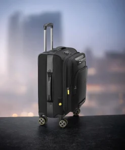 Delsey Wagram Βαλίτσα Καμπίνας Expandable 55cm Black