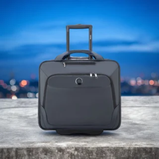 Delsey Parvis Plus Βαλίτσα Καμπίνας Pilot 17.3” Γκρι