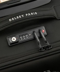 Delsey Brochant Βαλίτσα Καμπίνας Pilot 39cm Μαύρο