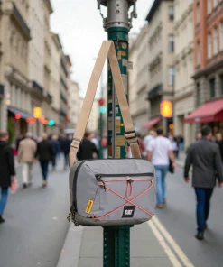 Caterpillar City Vibes Τσαντάκι Ώμου 84754-652 Γκρι