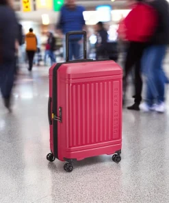 Delsey Lutece SE Βαλίτσα Μεσαία Expandable 69cm Magenta