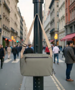 Caterpillar City Vibes Τσαντάκι Ώμου 84754-652 Γκρι