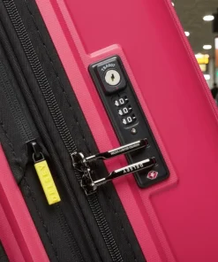 Delsey Lutece SE Βαλίτσα Πολύ Μεγάλη Expandable 79cm Ματζέντα