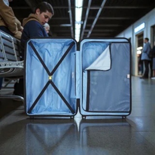 Delsey Lutece SE Βαλίτσα Πολύ Μεγάλη Expandable 79cm Peacock