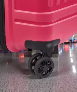 Delsey Lutece SE Βαλίτσα Πολύ Μεγάλη Expandable 79cm Ματζέντα