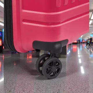 Delsey Lutece SE Βαλίτσα Πολύ Μεγάλη Expandable 79cm Ματζέντα