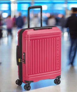 Delsey Lutece SE Slim Expandable 55cm Magenta