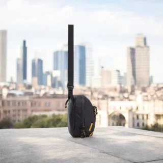 Caterpillar City Vibes Τσαντάκι Ώμου Μαύρο 84754-01