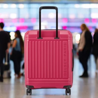 Delsey Lutece SE Slim Expandable 55cm Magenta