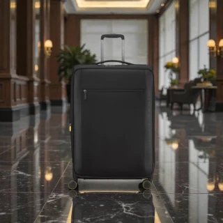 Delsey Montmartre 3 Μεγάλη Βαλίτσα 76cm Expand Black