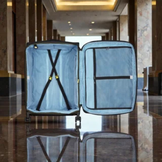 Delsey Montmartre 3 Μεγάλη Βαλίτσα 76cm Expand Black