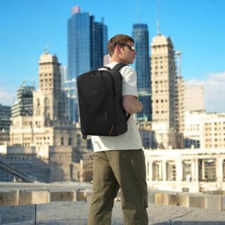 Bange 8099 Επαγγελματικό Σακίδιο Πλάτης 23L για Laptop 15,6” Μαύρο