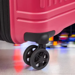 Delsey Lutece SE Slim Expandable 55cm Magenta