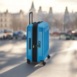 Delsey Lutece SE Βαλίτσα Μεσαία Expandable 69cm Peacock