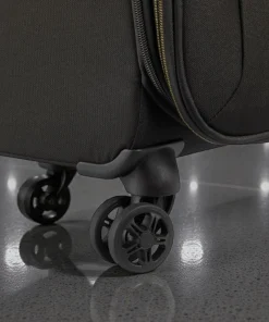 Delsey Brochant Μεγάλη Βαλίτσα 78cm Expand Μαύρη