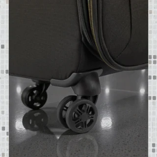 Delsey Brochant Μεγάλη Βαλίτσα 78cm Expand Μαύρη