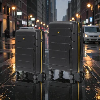 Caterpillar Venture Σετ Βαλιτσών 60/70 Μαύρο 84922-01