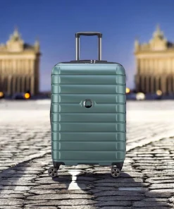 Delsey Shadow Βαλίτσα Μεσαία 66cm Green