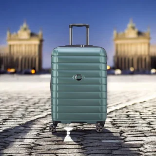 Delsey Shadow Βαλίτσα Μεσαία 66cm Green
