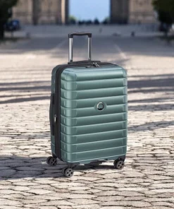Delsey Shadow Βαλίτσα Μεσαία 66cm Green