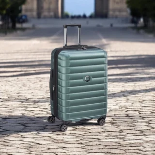 Delsey Shadow Βαλίτσα Μεσαία 66cm Green