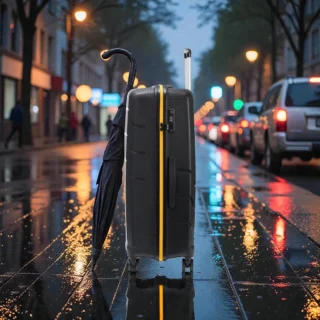 Caterpillar Venture Σετ Βαλιτσών 60/70 Μαύρο 84922-01