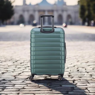 Delsey Shadow Βαλίτσα Μεσαία 66cm Green