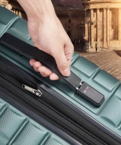 Delsey Shadow Βαλίτσα Μεσαία 66cm Green