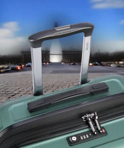 Delsey Shadow Βαλίτσα Μεσαία 66cm Green