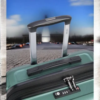 Delsey Shadow Βαλίτσα Μεσαία 66cm Green