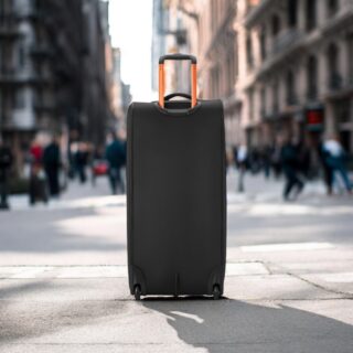 Jeep Σακ Βουαγιάζ Trolley XL 82cm Μαύρο