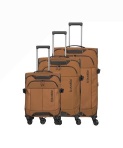 Travelite Briize Σετ Βαλιτσών S/M/L Καρυδί