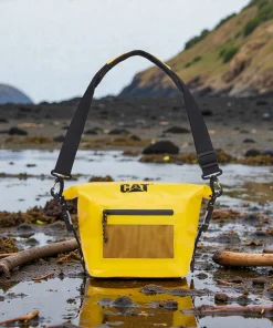 Caterpillar Roll-top Crossbody Αδιάβροχο Κίτρινο 84956-42