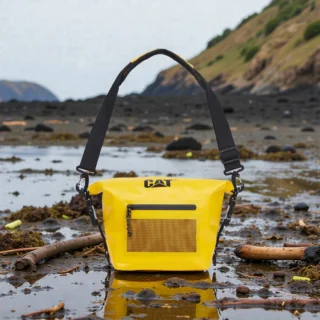 Caterpillar Roll-top Crossbody Αδιάβροχο Κίτρινο 84956-42