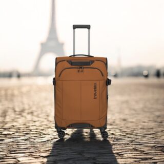 Travelite Briize Σετ Βαλιτσών S/M/L Καρυδί