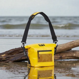 Caterpillar Roll-top Crossbody Αδιάβροχο Κίτρινο 84956-42