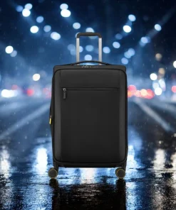 Delsey Montmartre 3 Βαλίτσα Μεσαία Expandable 66cm Black